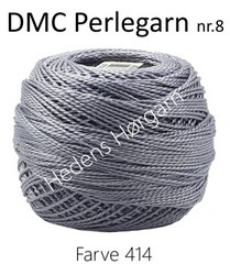DMC Perlegarn nr. 8 farve 414